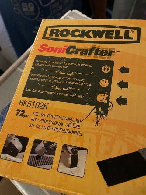 Rockwell Sonicrafter 2.3 amp 72 piece set