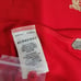 Burberry London England Men Short Sleeve Red Shirt X-Large Polo Embroidered LOGO