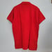 Burberry London England Men Short Sleeve Red Shirt X-Large Polo Embroidered LOGO
