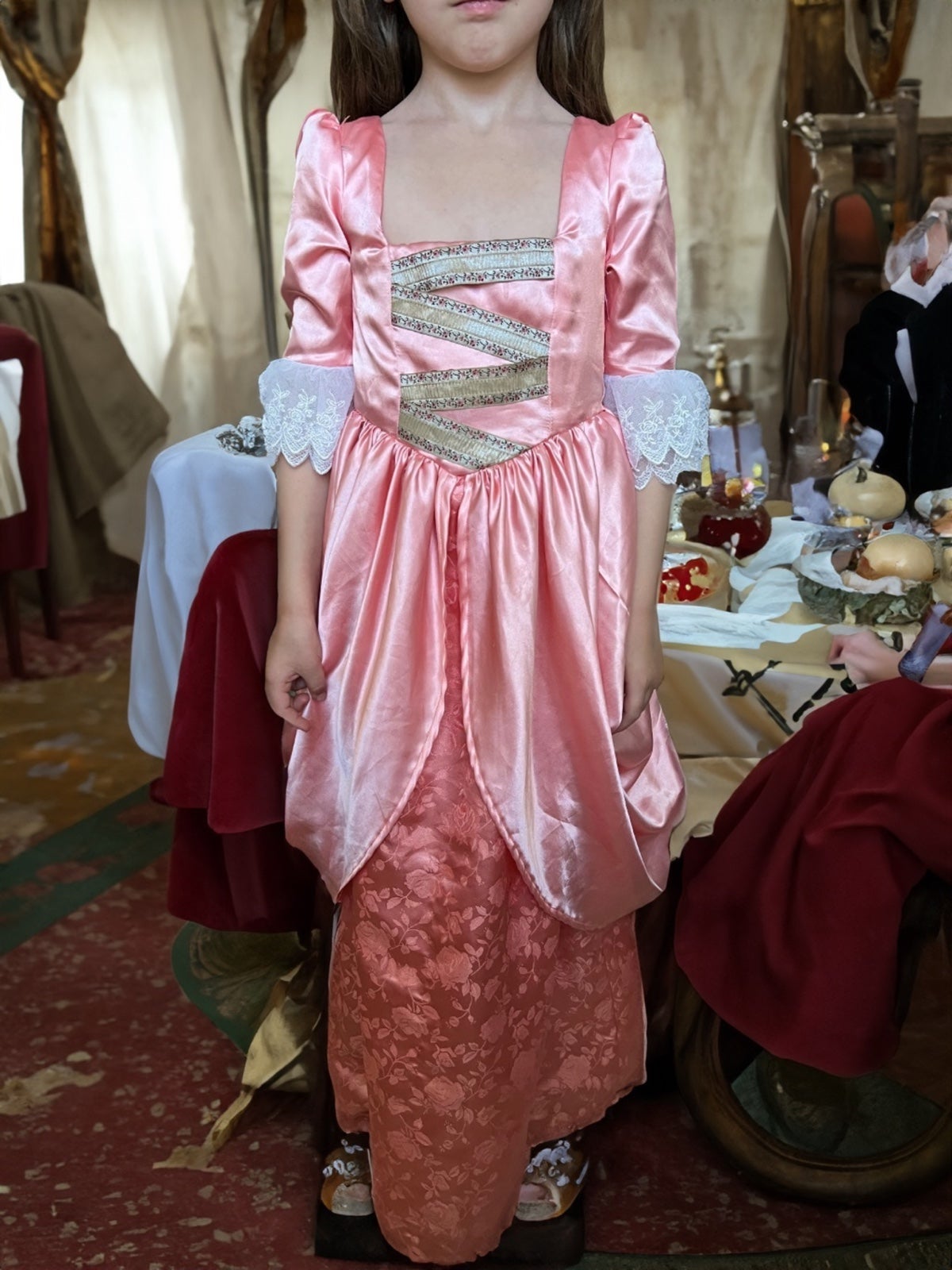 Angelica costume for Halloween from Hamilton