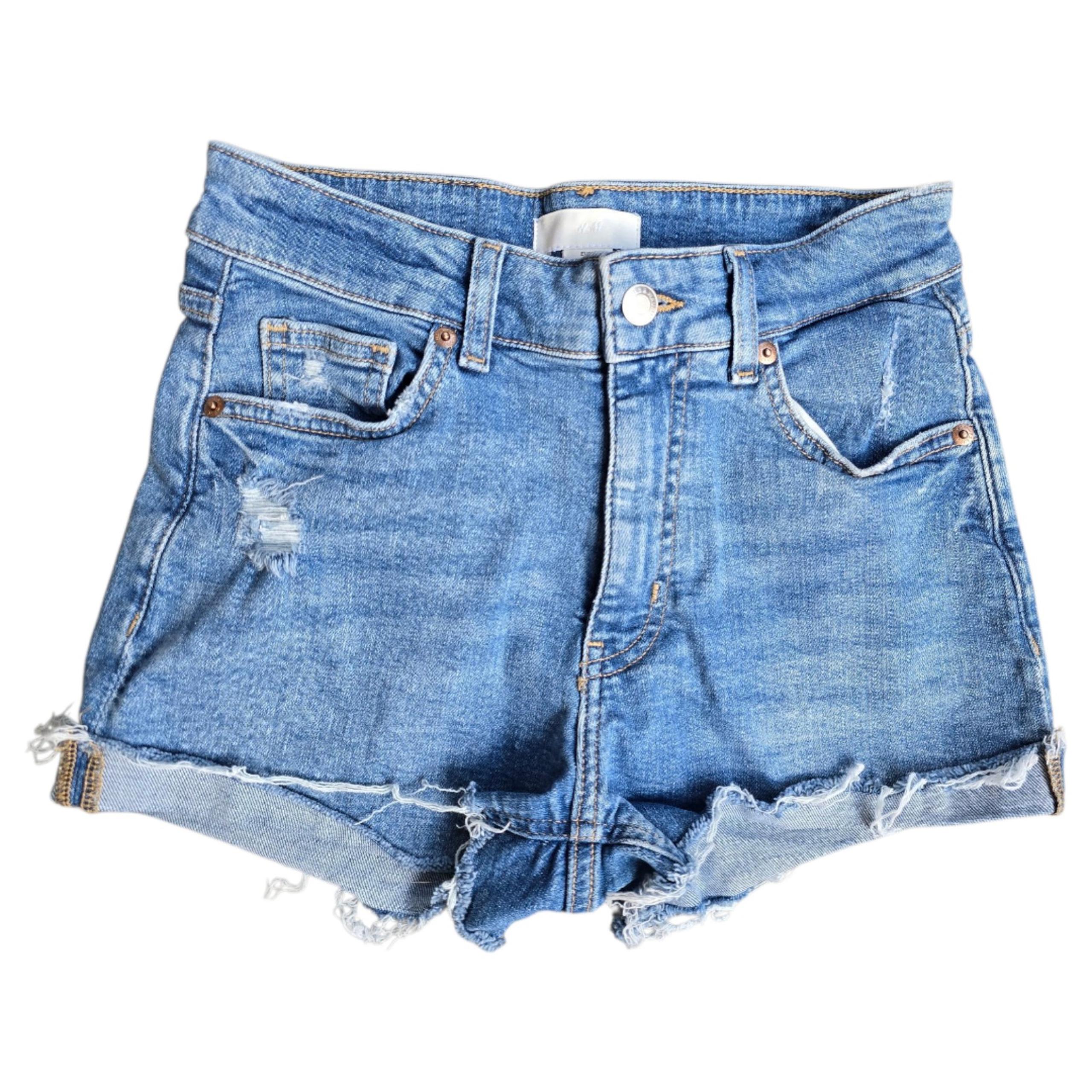 Womens H&M Denim Shorts Size 4