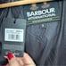BARBOUR INTERNATIONAL  Storm Fog Quilted Jacket Size M. Sample