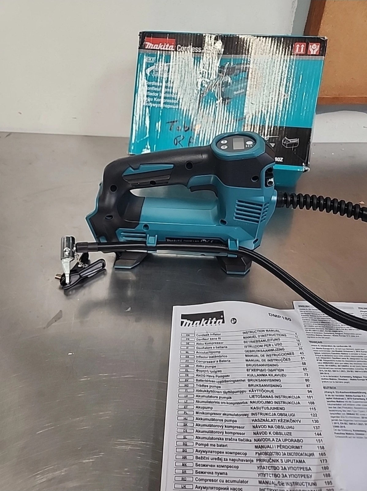 *TOOL ONLY* Makita DMP180Z 18V Li-ion LXT Inflator Tire Pump Cordless