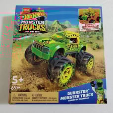 Mega Construx Hot Wheels: (2021) 69pc GUNKSTER Monster Truck COLLECTIBLE