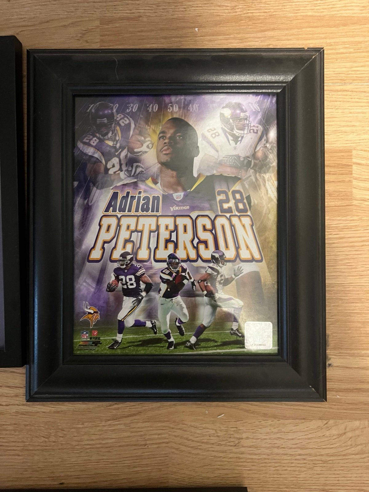 Officially Licensed NFL Adrian Peterson Framed Picture