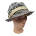 NWOT new Vintage premium quality bucket hat rare find, green white 100% cotton