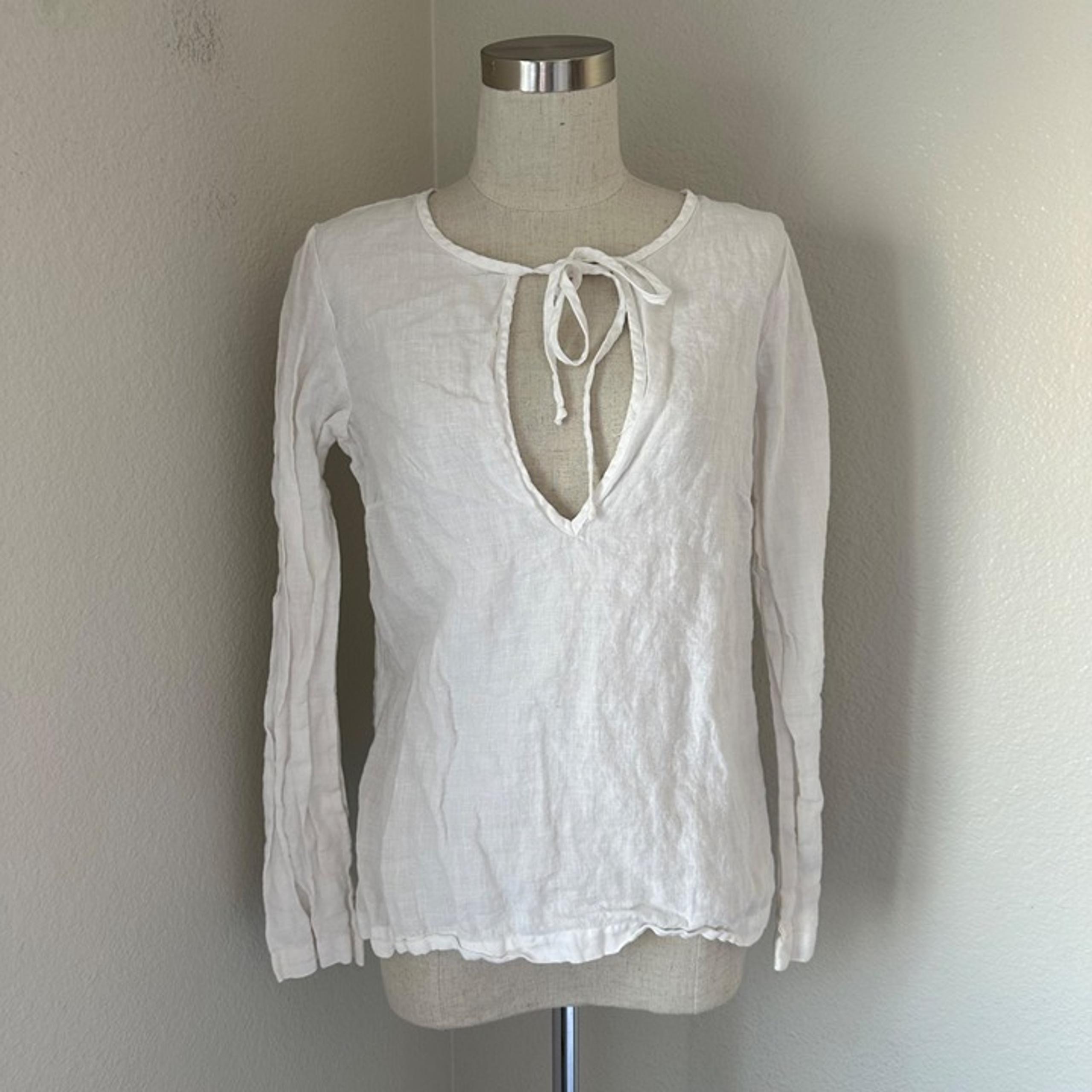 Juicy Couture Pullover Linen Tunic Skull Flowers Live And Let Couture Embroided