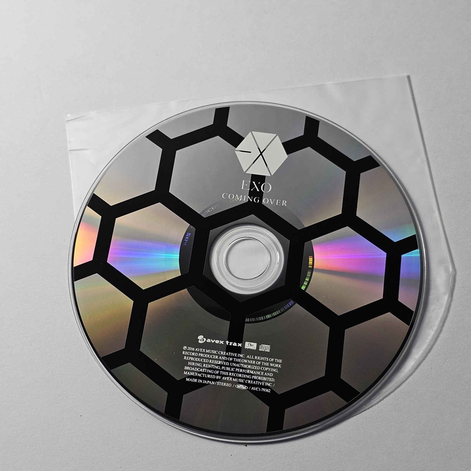 EXO D.O. ギョンス　会場限定版CD  coming over DIUM EXO Coming Over Japan Album Venue Editions