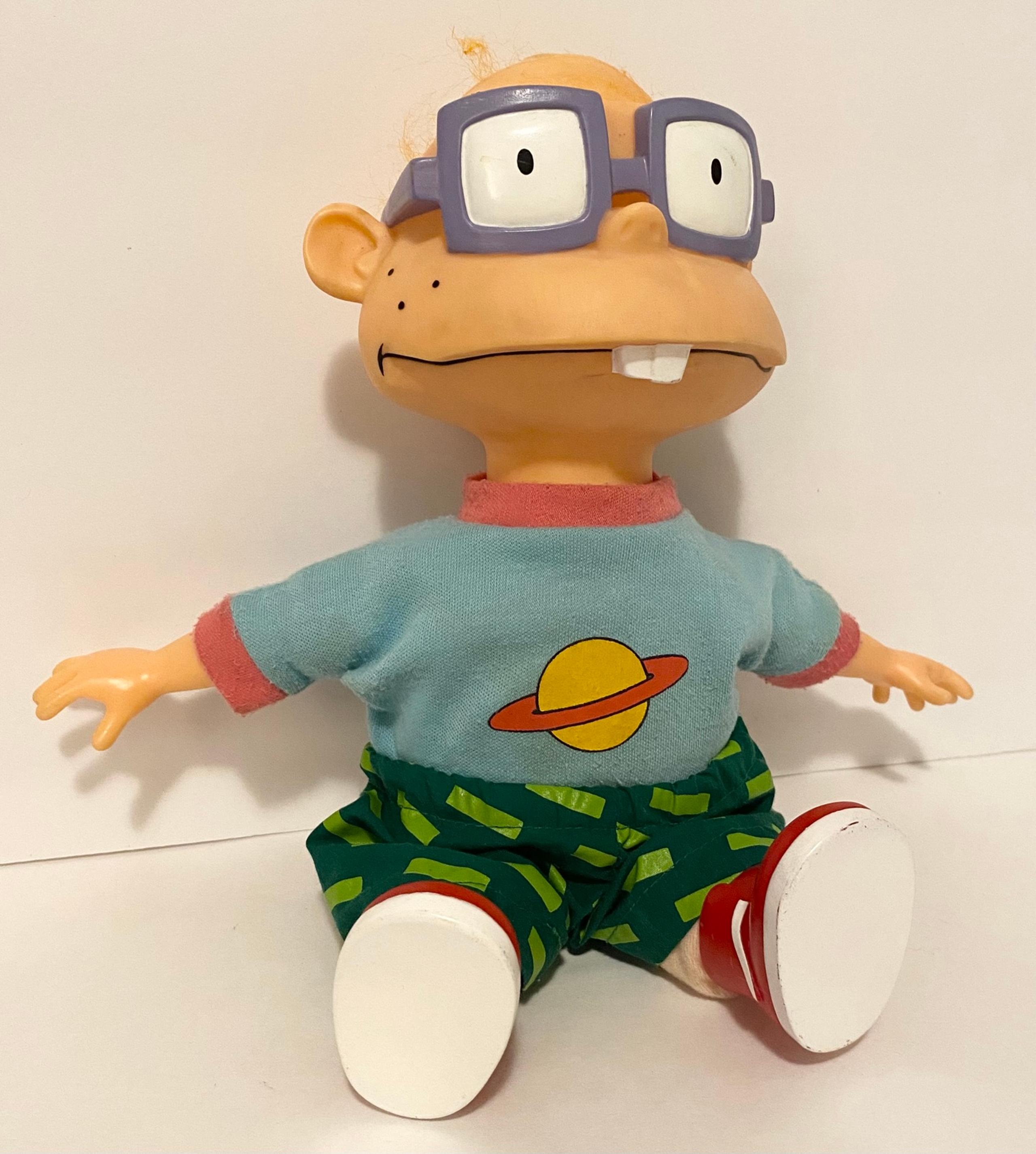 Nickelodeon Rugrats Chuckie soft bodied vintage boy doll 1996