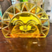 Two sun candle holders
