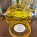 Two sun candle holders