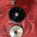 BECKMAN TYPE 50 10-SPACE CENTRIFUGE ROTOR + COVER / LID. 50,000 RPM FIXED ANGLE
