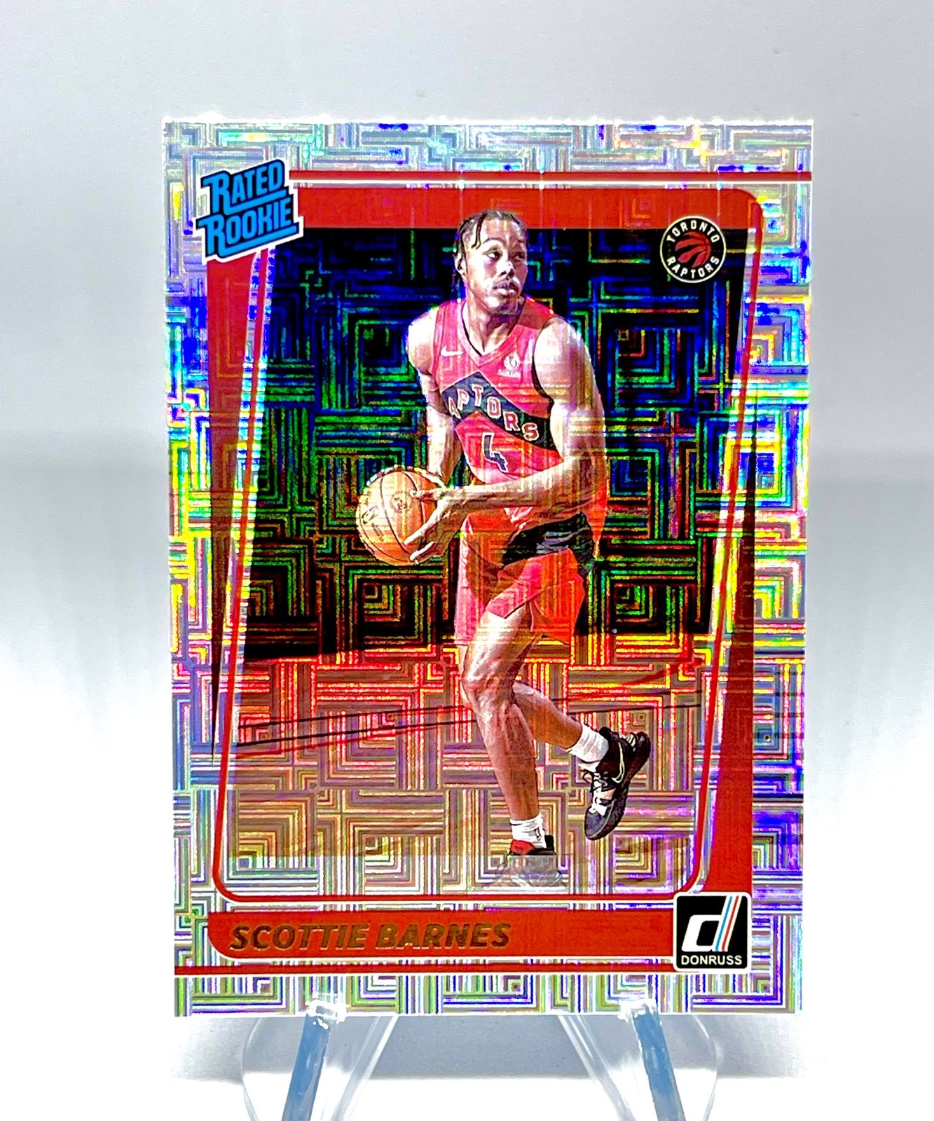 2021-22 Donruss Scottie Barnes Choice Infinite Holo Rookie RC #236 (B) H602