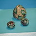 Klew 3D Sculpted Focal & Accent Beads Artisan Signed Polymer Clay By Karen Lewis