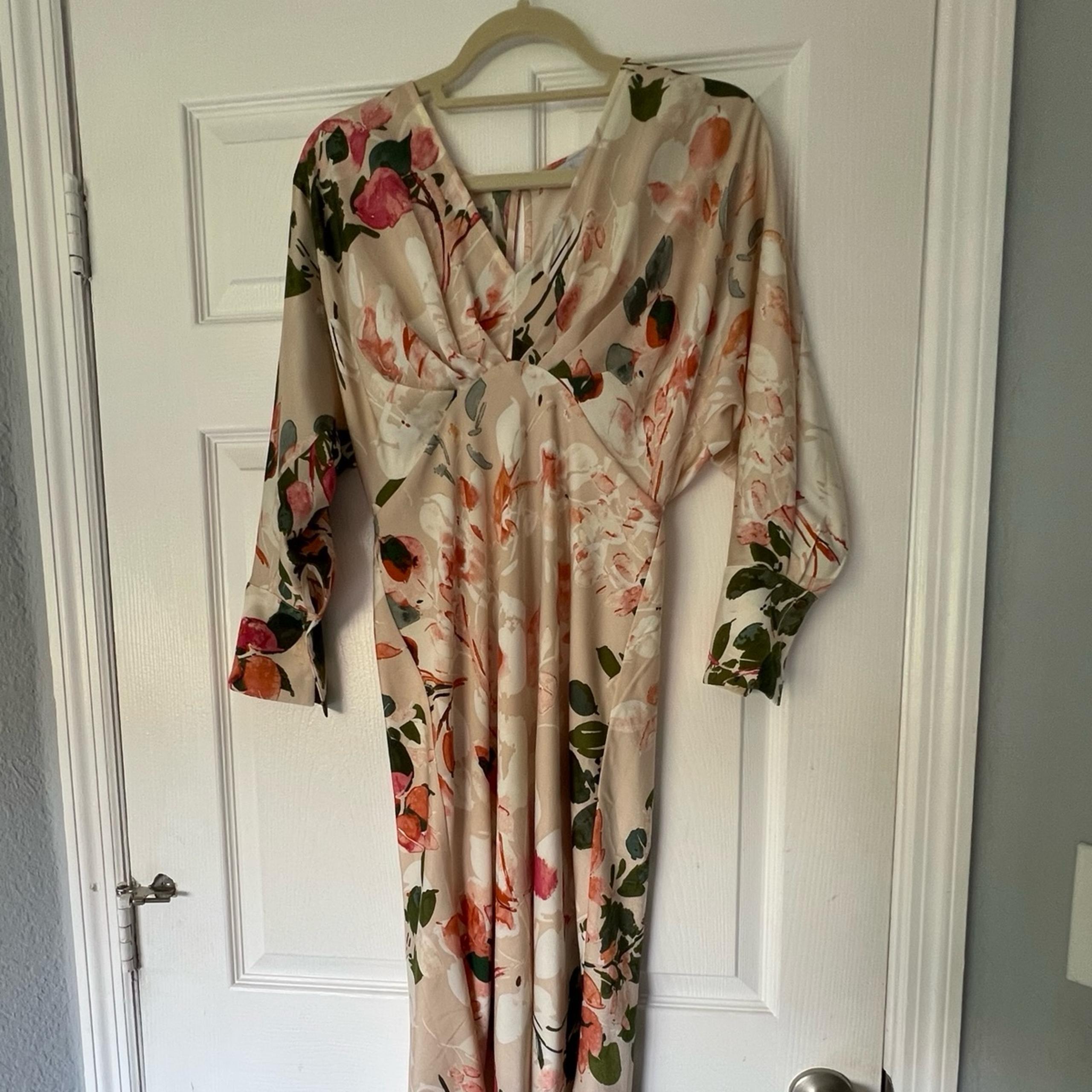 Baltic born Floral spring or summer formal dress