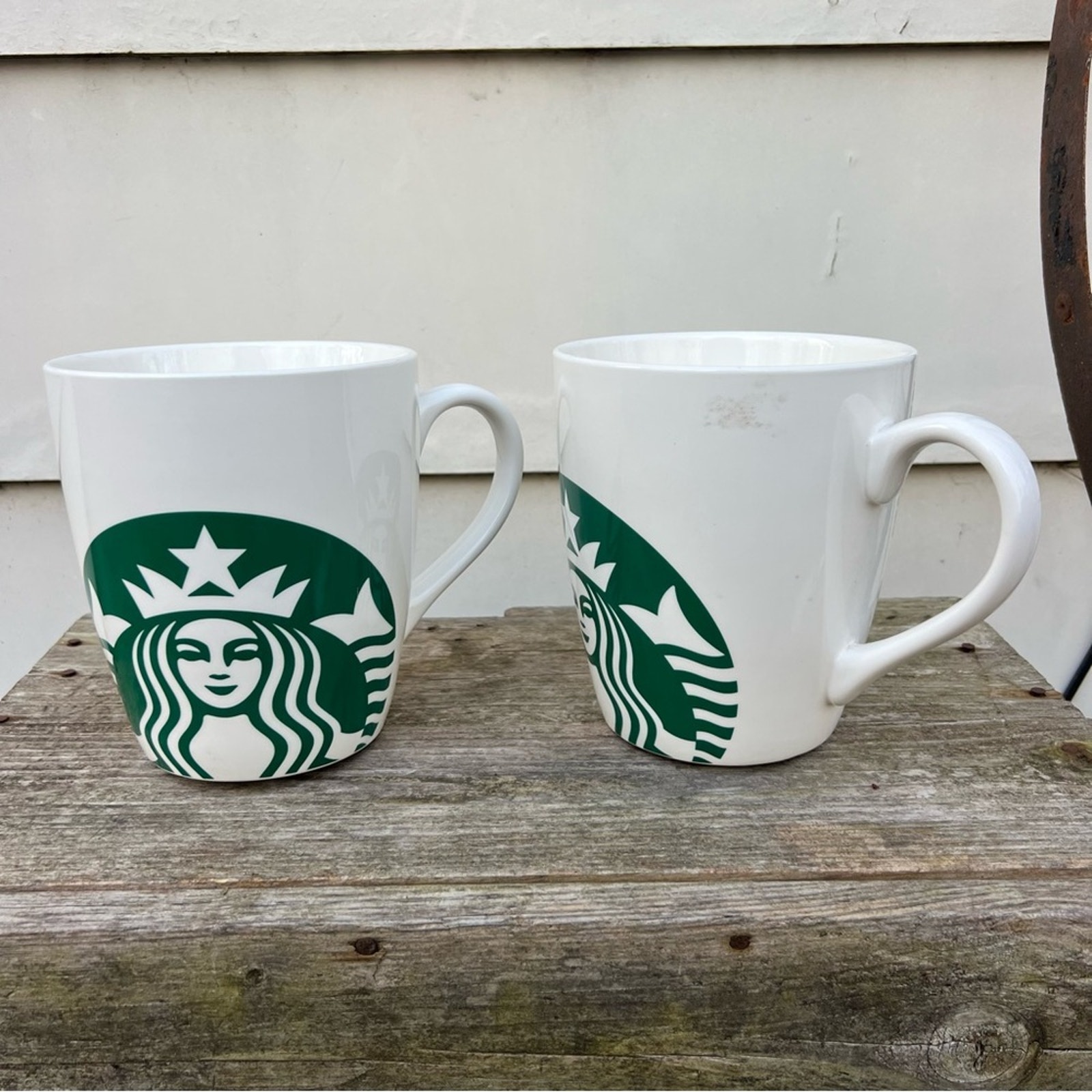 Starbucks HUGE 46 oz Giant Oversized White Ceramic Coffee Mug 2 Avail / sale per