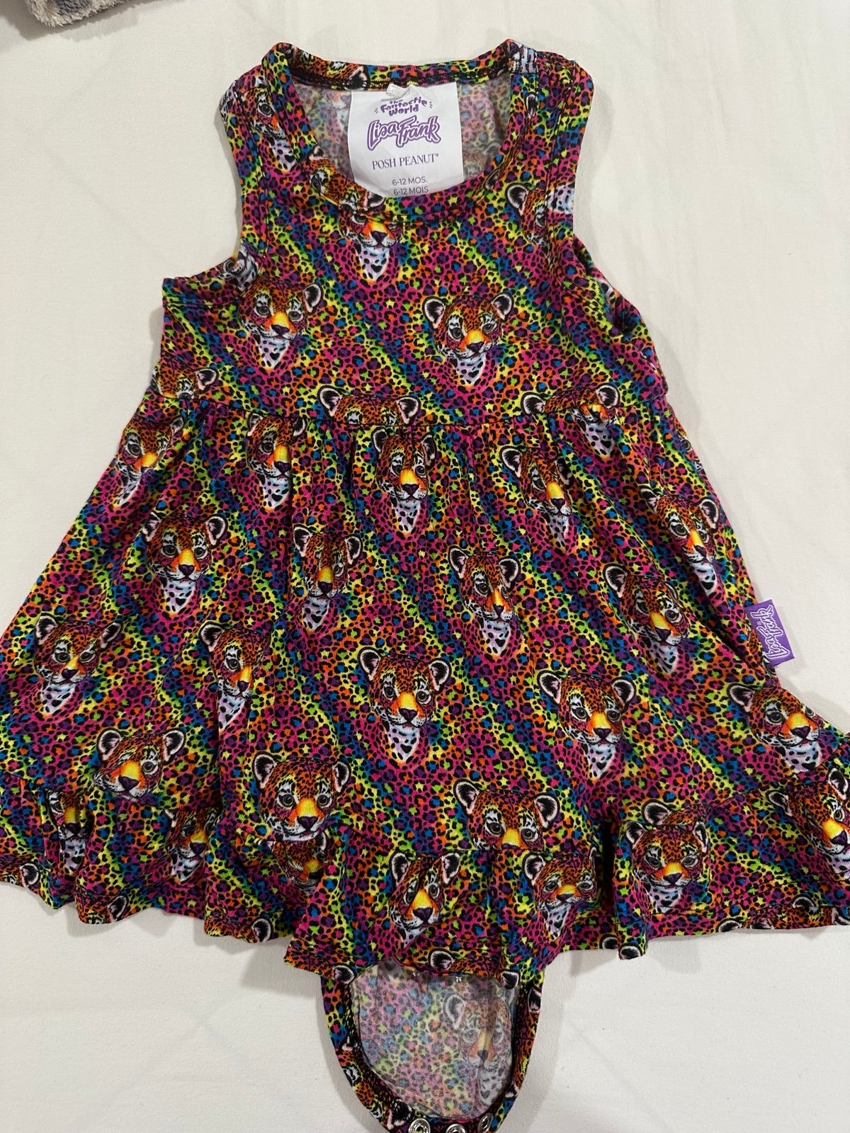Posh Peanut X Lisa Frank Hunter Bodysuit Twirl