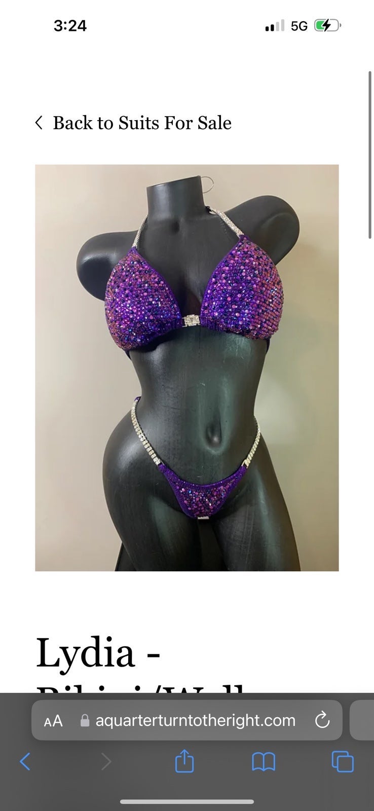 bikini competition suit