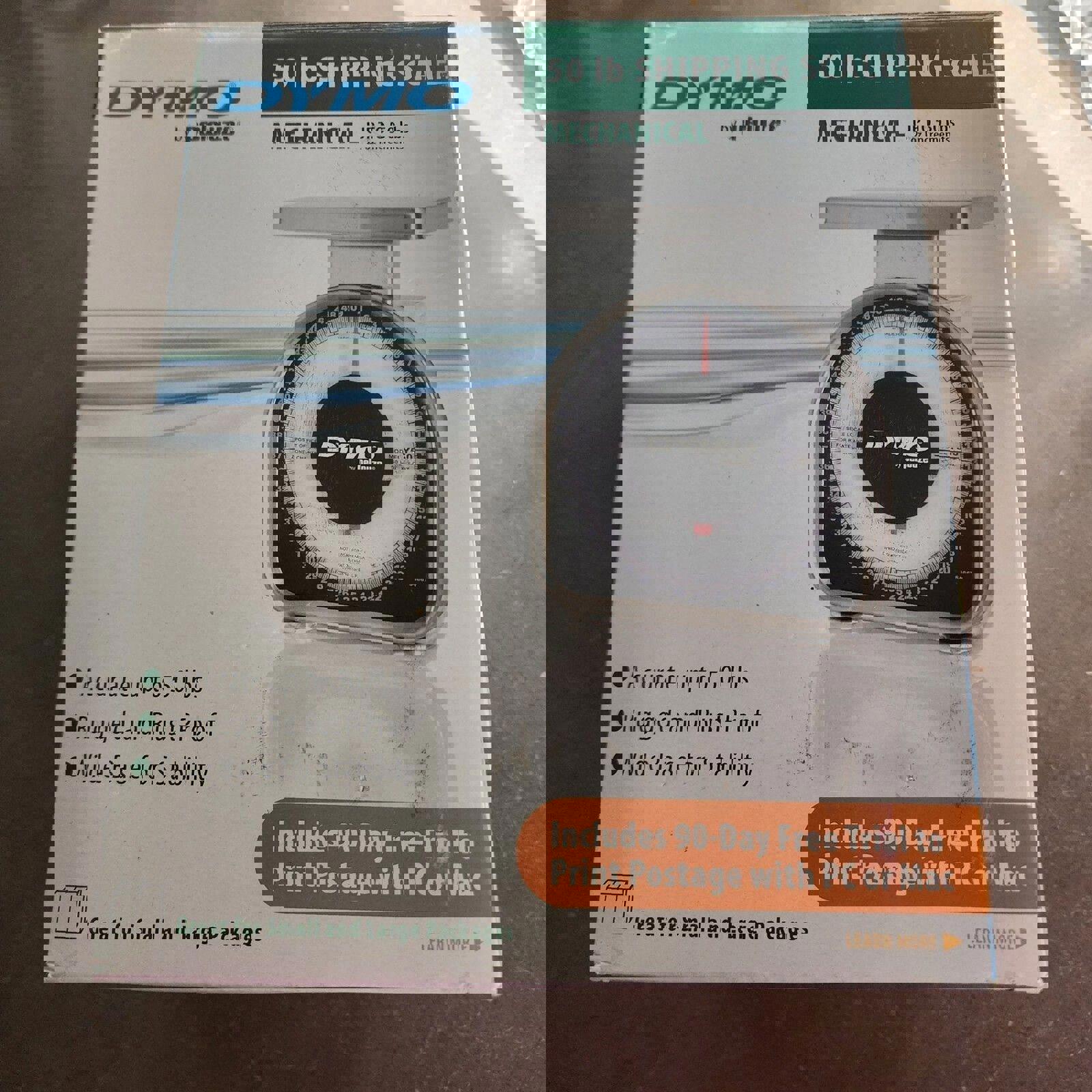 Dymo By Pelouze Heavy Duty Mechanical Postal Package y50 Scale 50 LB Capacity