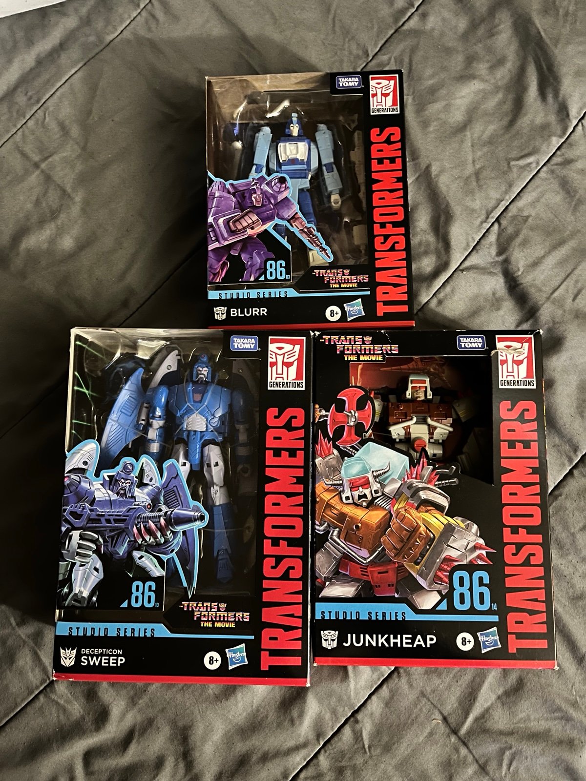 Transformers Studio Series 86 Action Figures Lot of Three