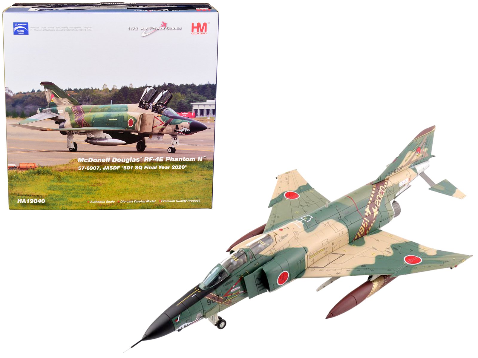 McDonnell Douglas RF-4E Phantom II Fighter Aircraft 57-6907 JASDF 501 SQ Final