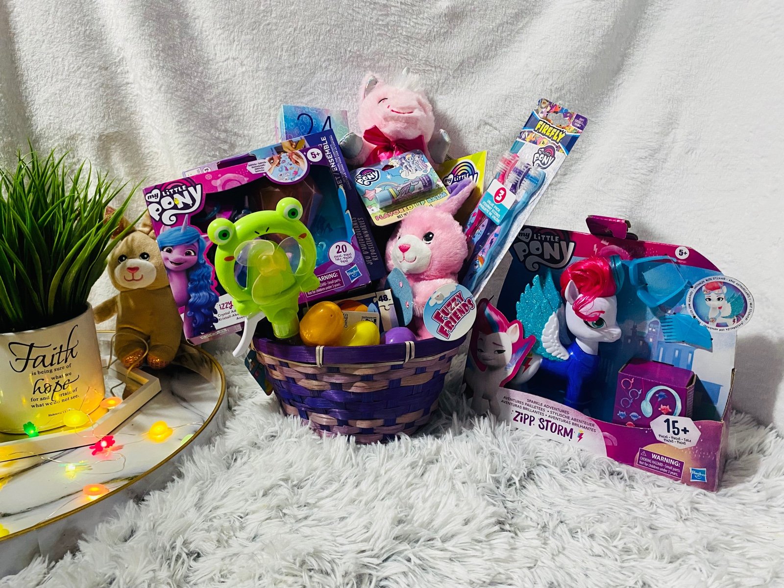 My little pony Easter basket