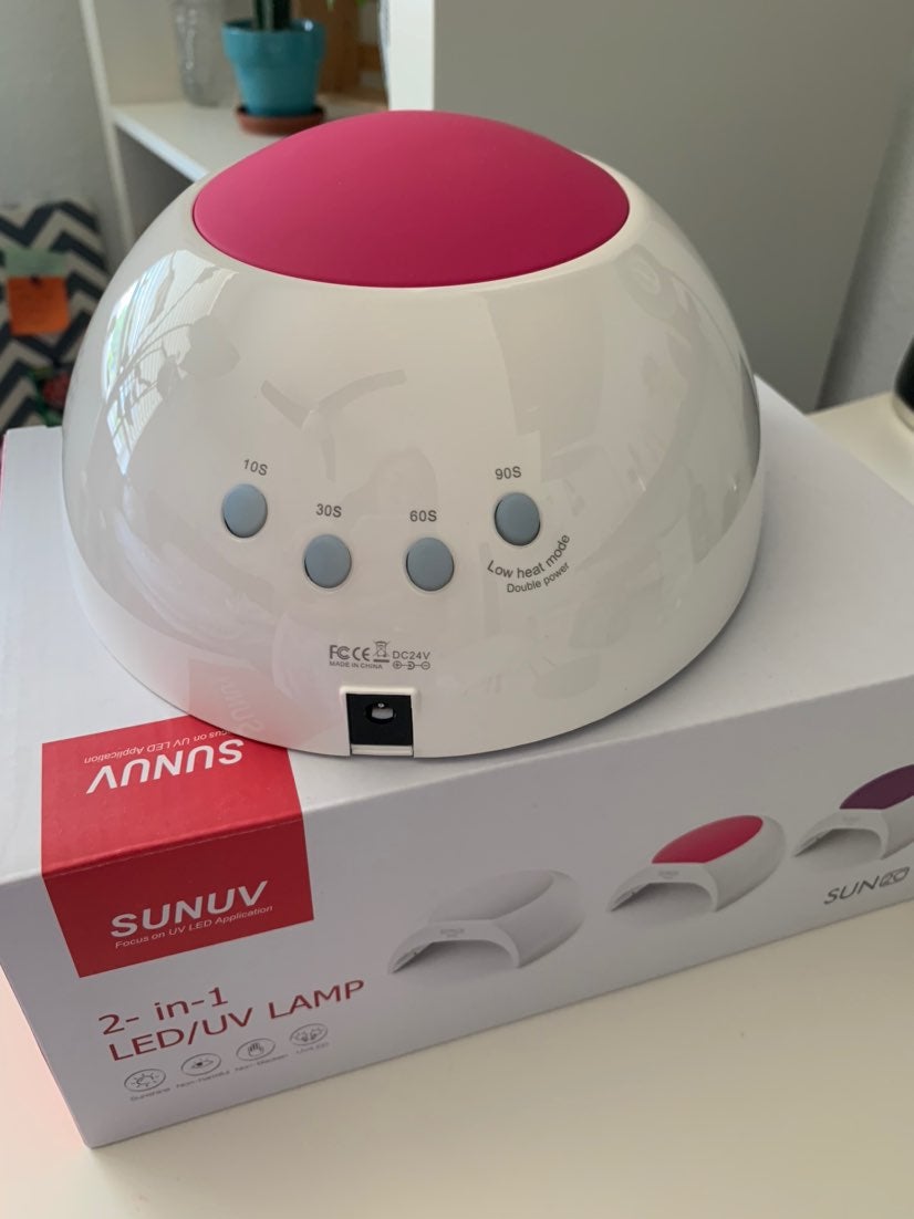 SUNUV 2-in-1 LED/UV Gel Lamp
