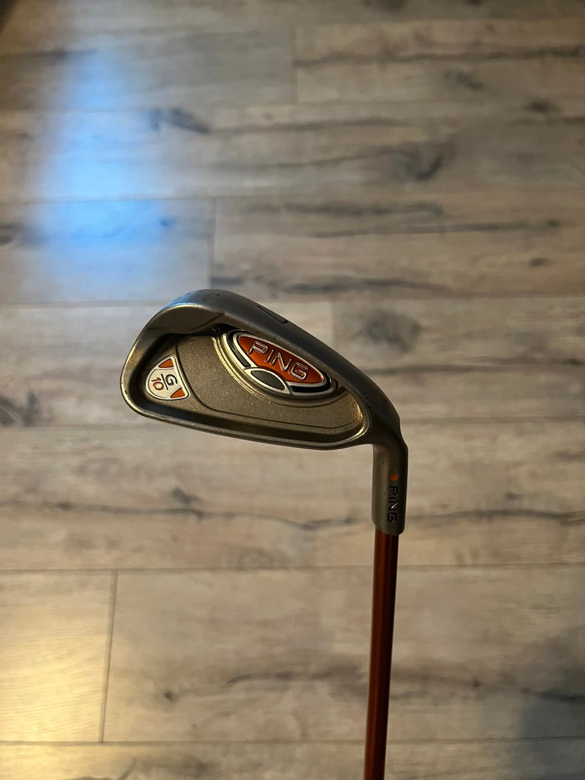 Ping G10 7 Iron Orange Dot Right Handed TFC129 Regular Flex