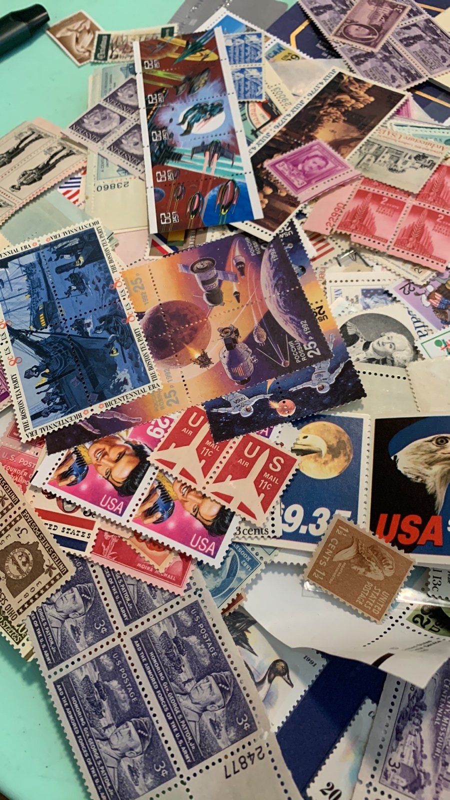 vintage postage stamps