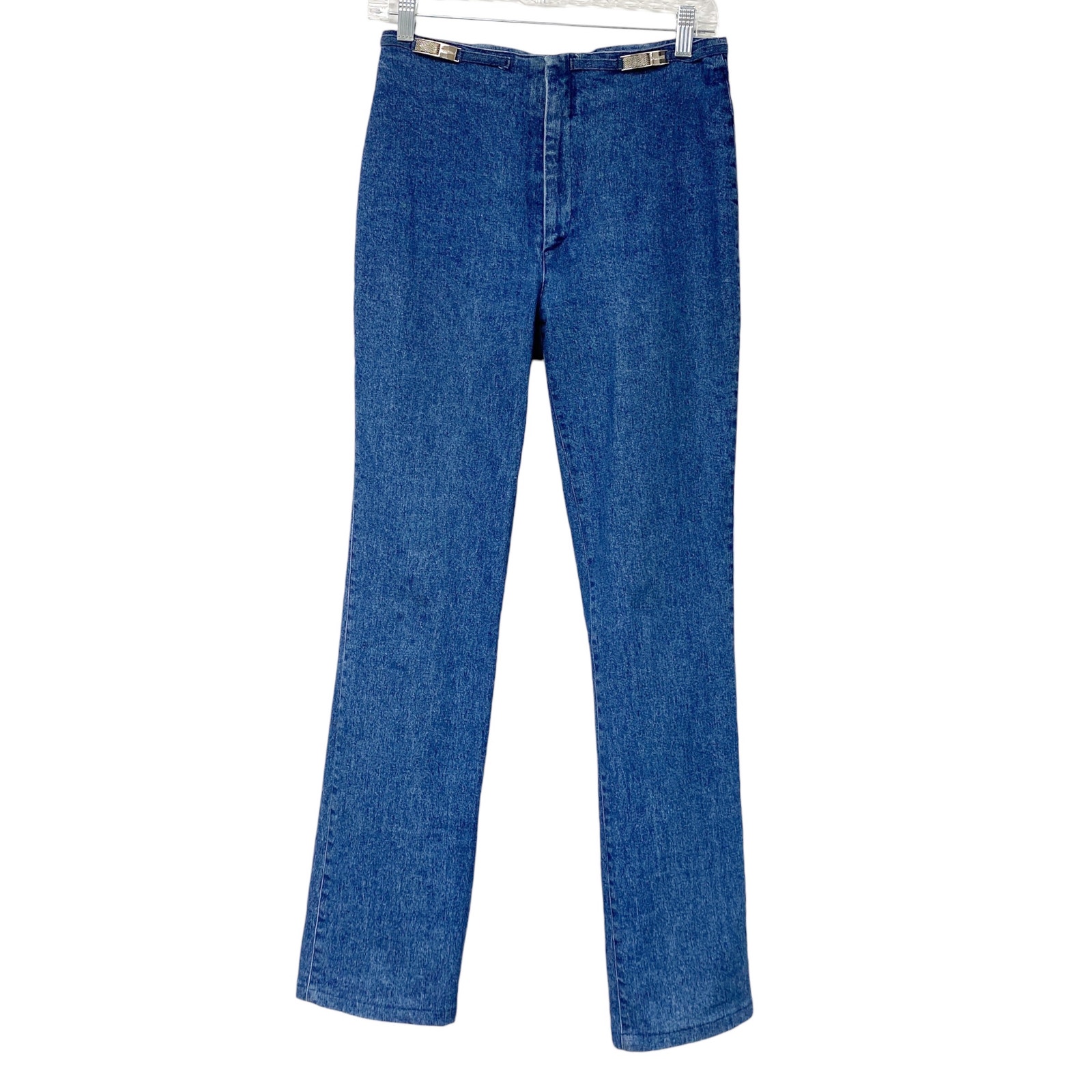 Vintage Vertigo Paris Womens Size 8 Blue Stretch Denim Jeans