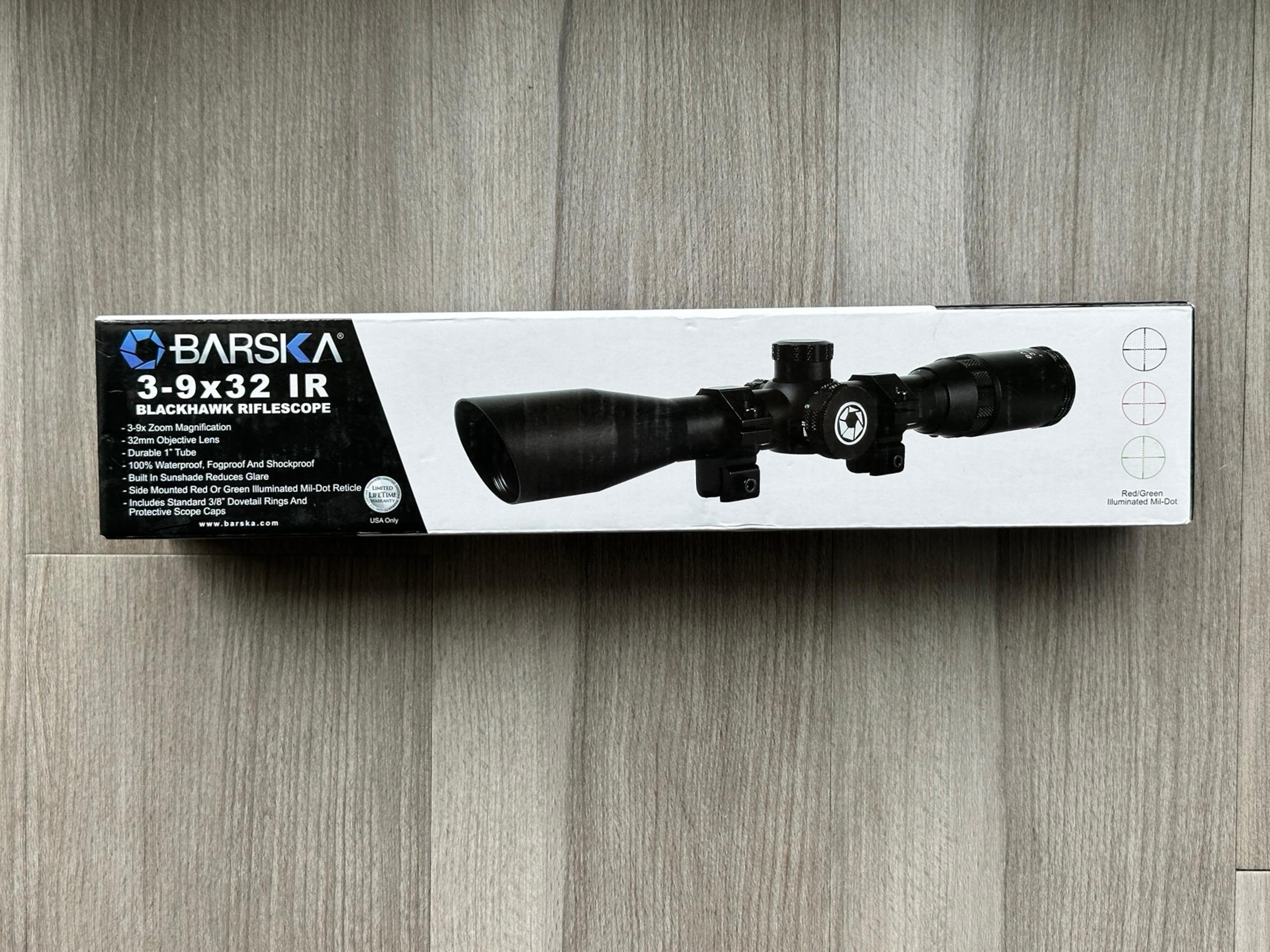 Barska 3-9x32 IR Blackhawk Scope