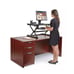 Gaming desk top riser adjustable sit or stand Y Shape black steel desktop NEW!