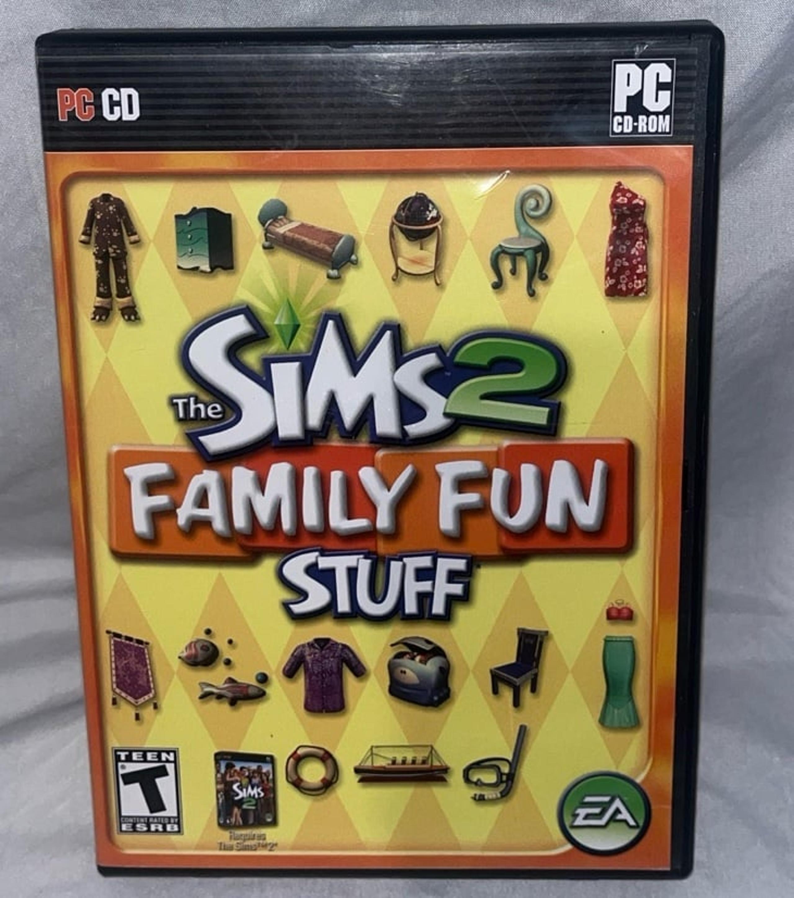 The Sims 2 “Family Fun Stuff” (Expansion Pack) For PC