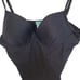Assets By Sara Blakely Spanx Tankini Swim Top Underwire Tankini Top Black XL