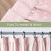 Peach Ruffle Shower Curtain, Vintage Handcrafted Bow Tie Bath Curtain