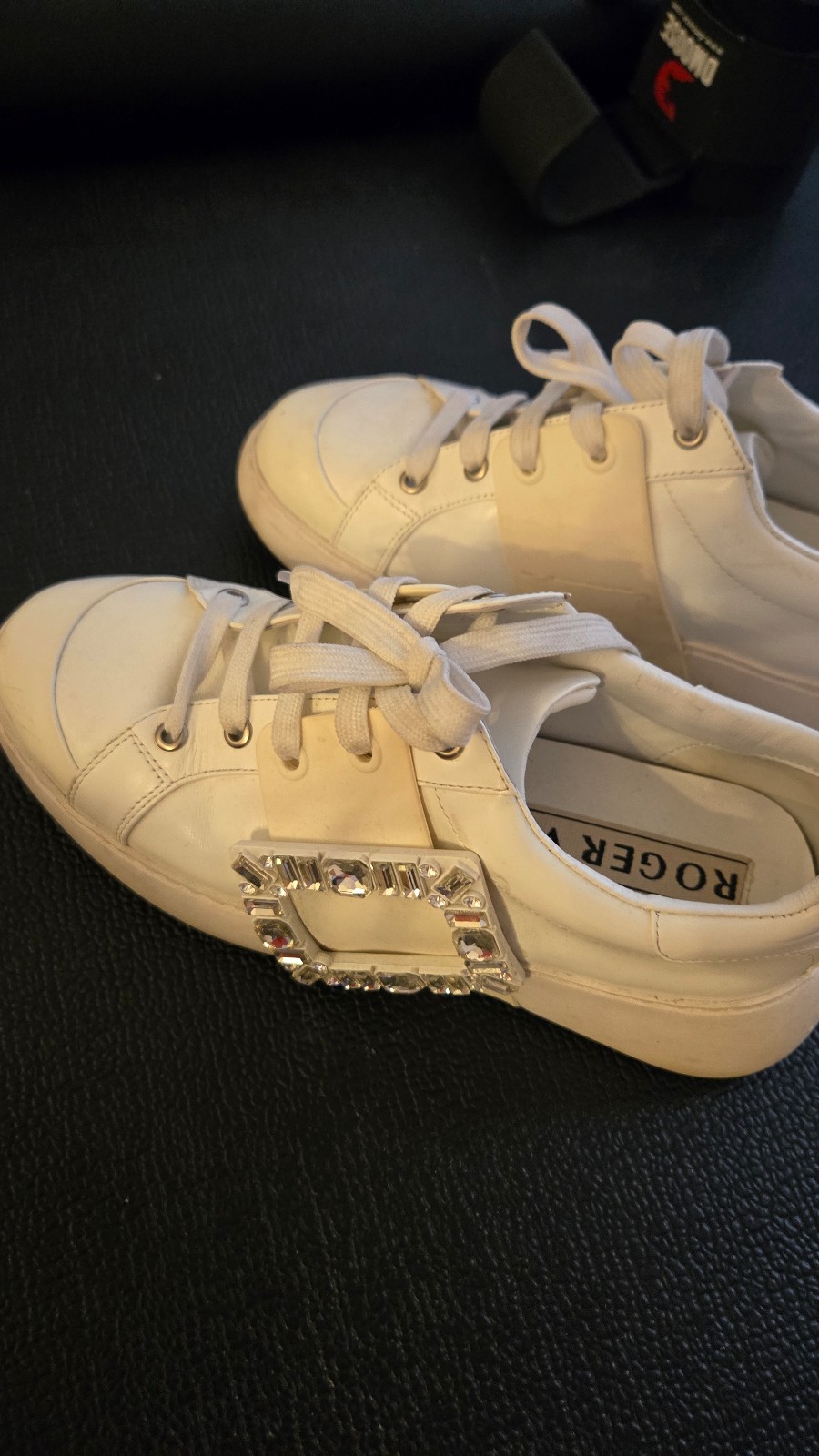Sneakers with sparkles