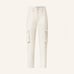 795 Isabel Marant Evalia Cropped Cotton-twill Straight-leg Pants white ecru