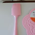 Le Creuset 4 Silicone Pink Flower Trivets with BONUS!! Spatula FREE SHIPPING!!