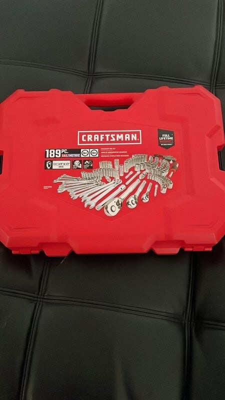 craftsman 189 pc mechanics tool kit