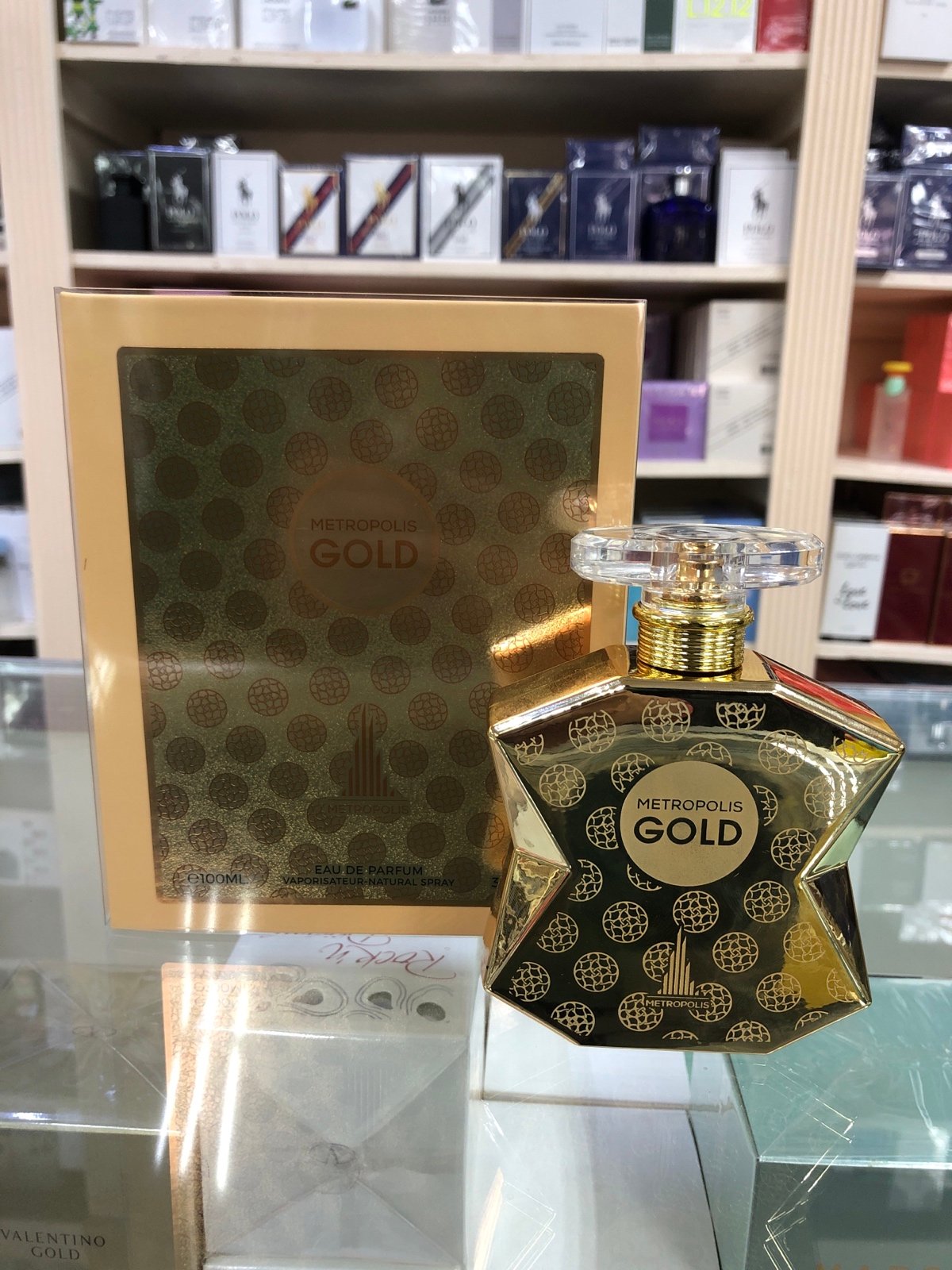 Gold by Metropolis for Unisex 100ml e 3.4 FL.OZ.