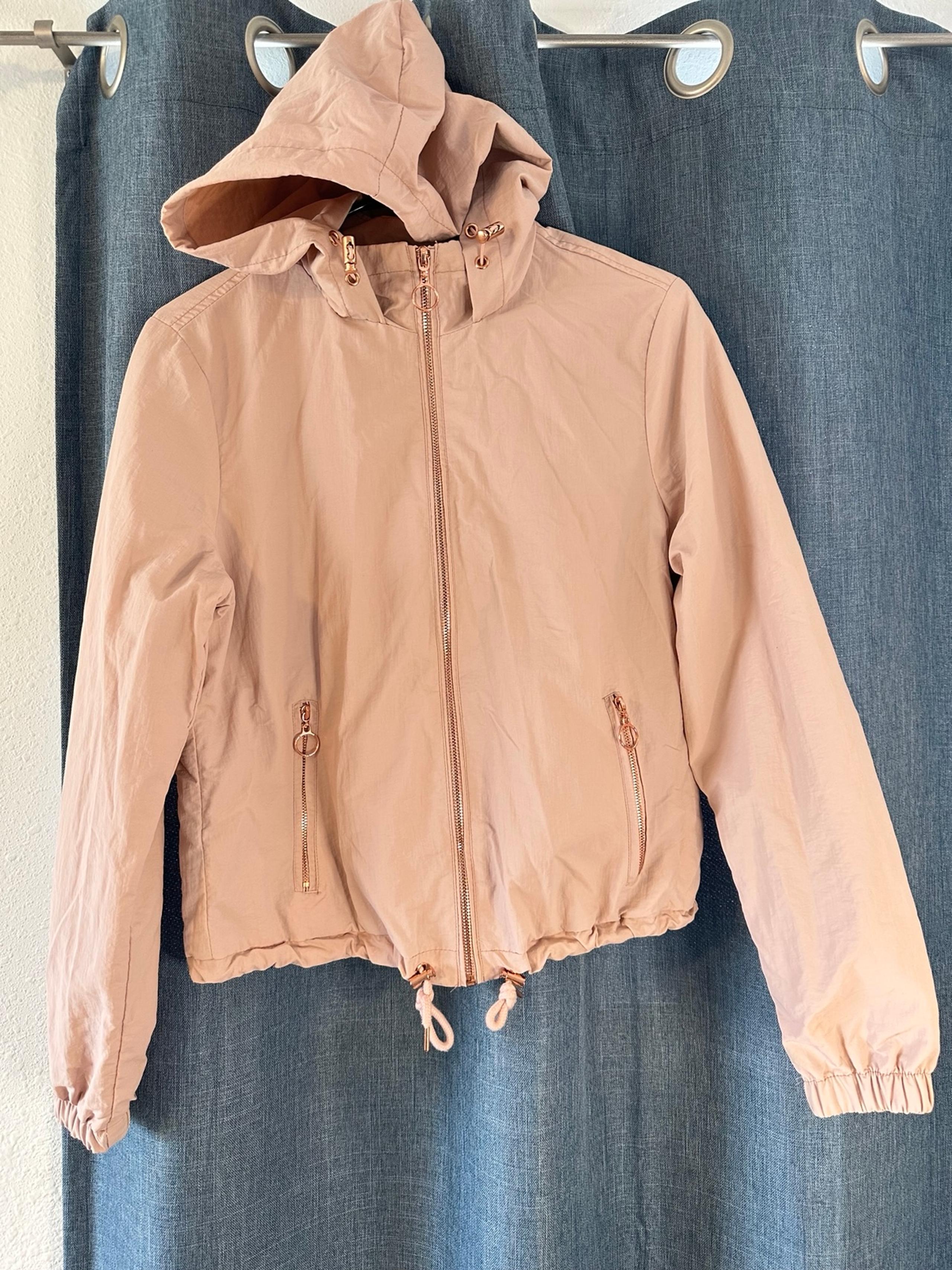 Ashley by 26 International Utility Collection windbreaker jacket pink size M