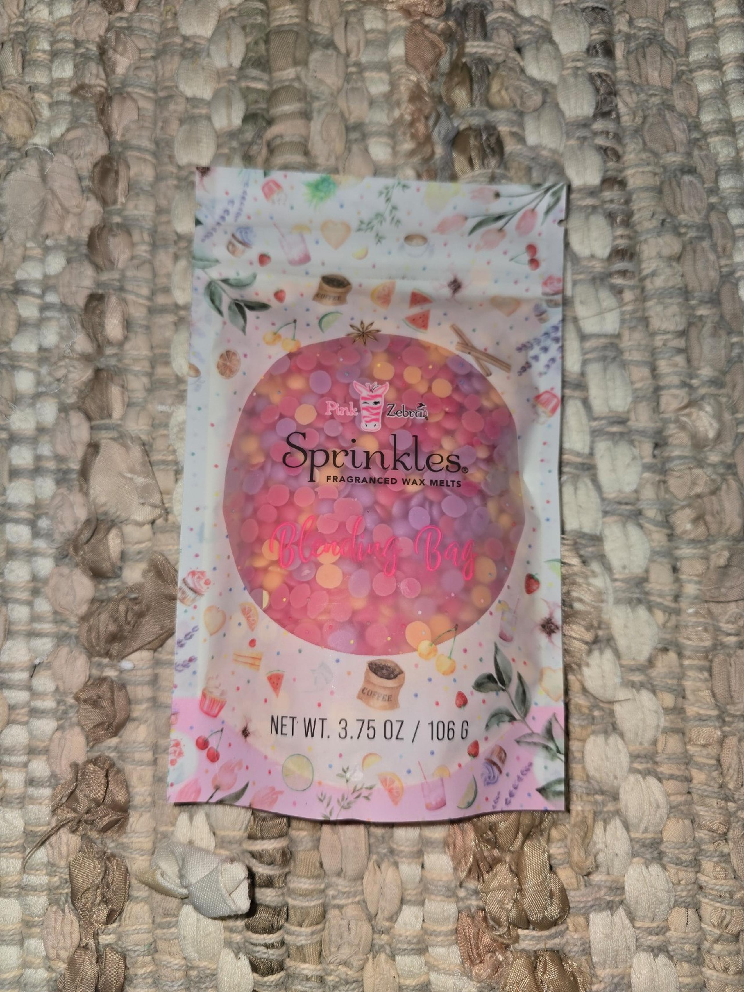 Pink zebra sprinkles