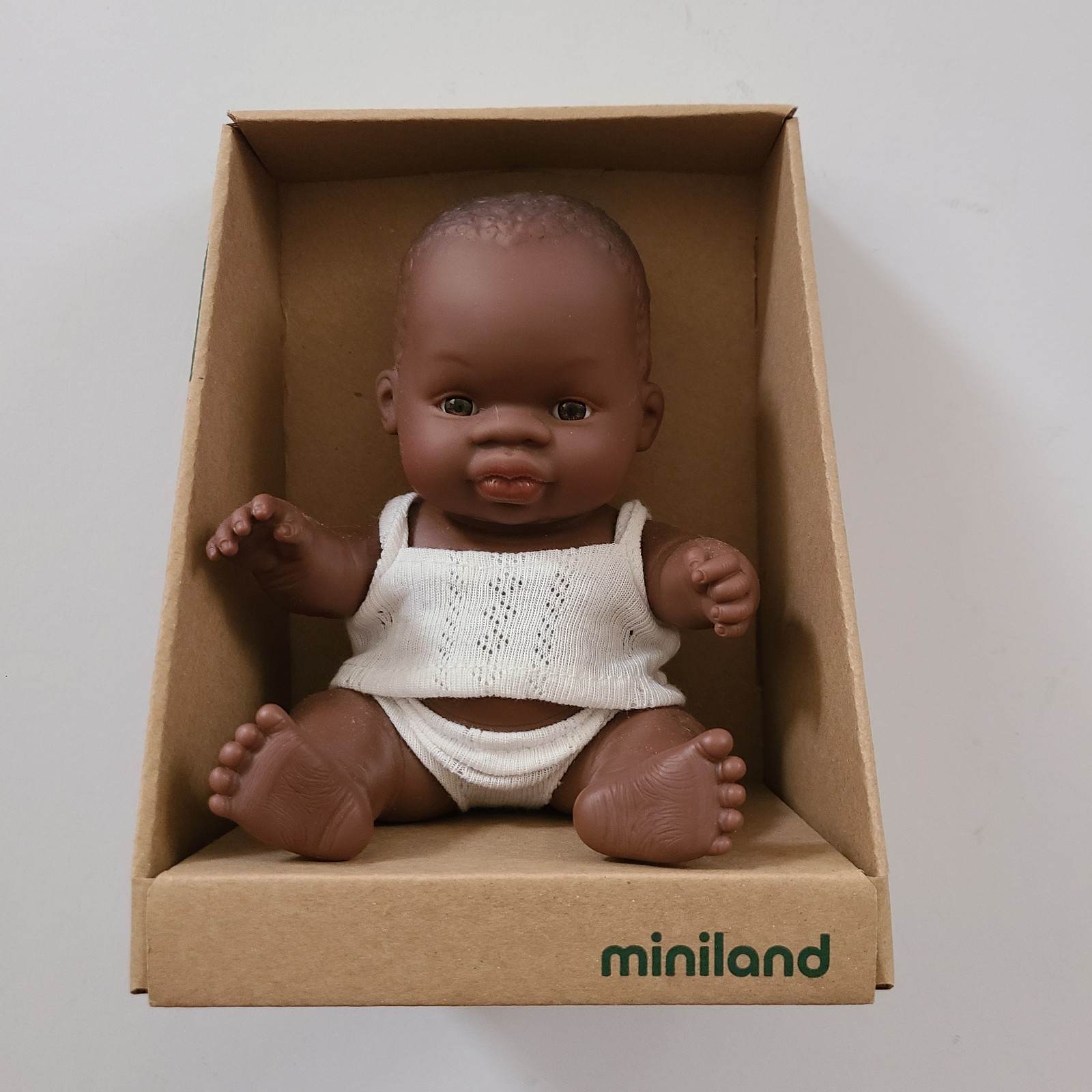 Miniland Baby Doll African