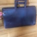 JACK GEORGES Vintage Executive Business Leather Briefcase Top Handle Bag