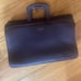 JACK GEORGES Vintage Executive Business Leather Briefcase Top Handle Bag