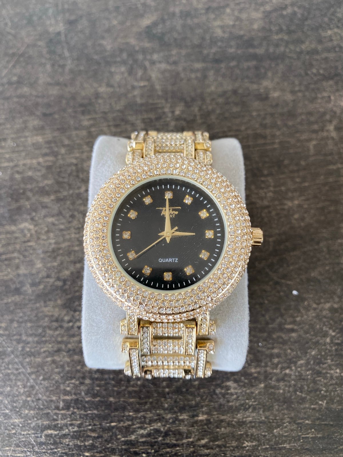 Techno pave 9109 iced watch