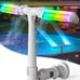 Pool Fountain with 7-Color LED Lights, Above/Inground Pool Fountain Lights