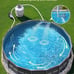 Pool Fountain with 7-Color LED Lights, Above/Inground Pool Fountain Lights