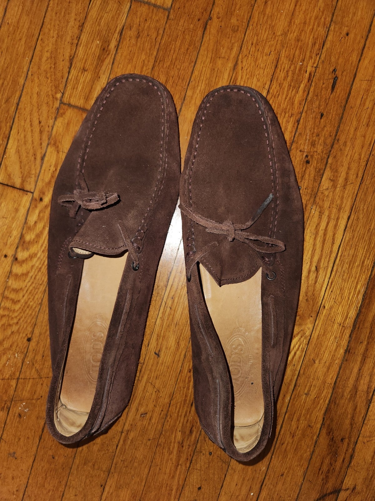 tods loafers size 13