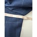 Ermenegildo Zegna Mens Blazer Jacket Navy Blue Wool Size 36